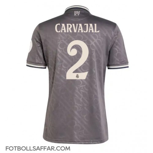 Real Madrid Daniel Carvajal #2 Tredjeställ 2024-25 Kortärmad